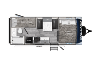 21' Off Grid Camper - Sleeps 5 (midsize towable)