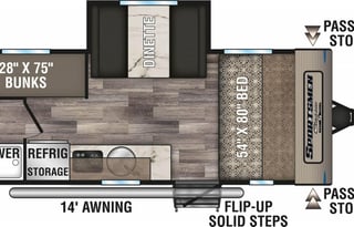 2021 KZ Sportsmen Classic 181BH