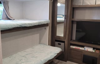 Welcome Friends - Monica Luxury Bunkhouse Trailer