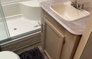 Walk off deck, well stocked, delivered only.