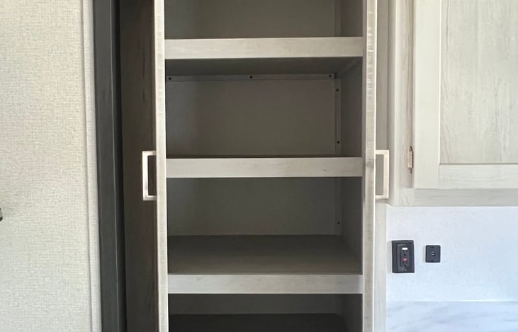 Pantry in kitchen

(The site cropped our photos and I do not know how to fix)