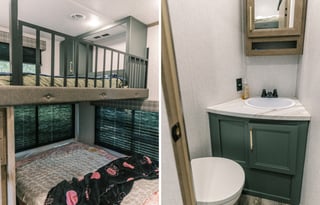 Happily Ever Housers' NEW 2 Bed 2 Bath Fifth Wheel