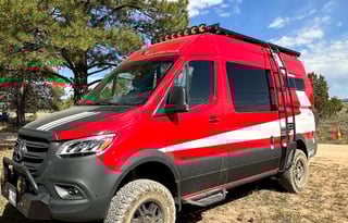 Storyteller Overland Beast MODE Red Van Torino