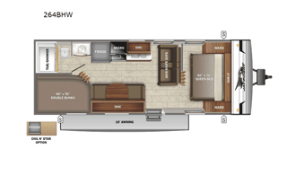 Fully Stocked 2023 Jayco Jay Flight 264BHW Trailer