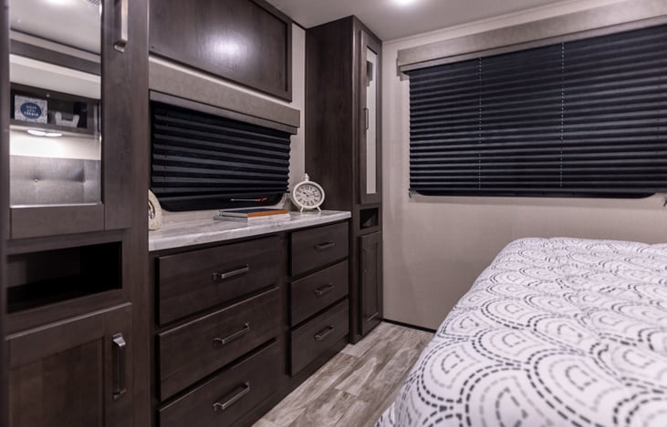 Tons of storage with this full dresser & more!