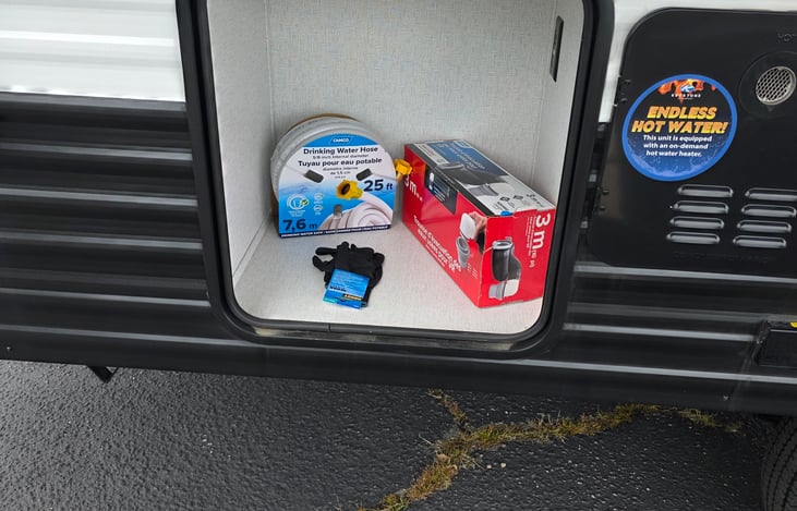 Everything needed for your campsite