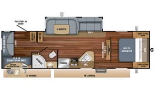 2019 2 Bedroom Jayco Ultra Light