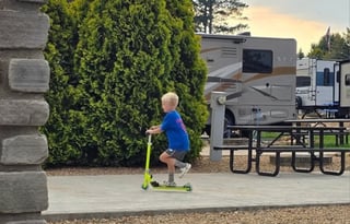 Jon and Ash's kid & pet friendly RV Rental