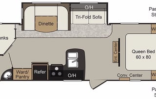 2017 Keystone RV Passport 2810BH Grand Touring