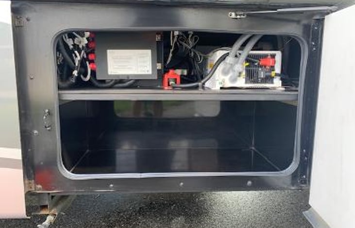 200-watt inverter & storage.