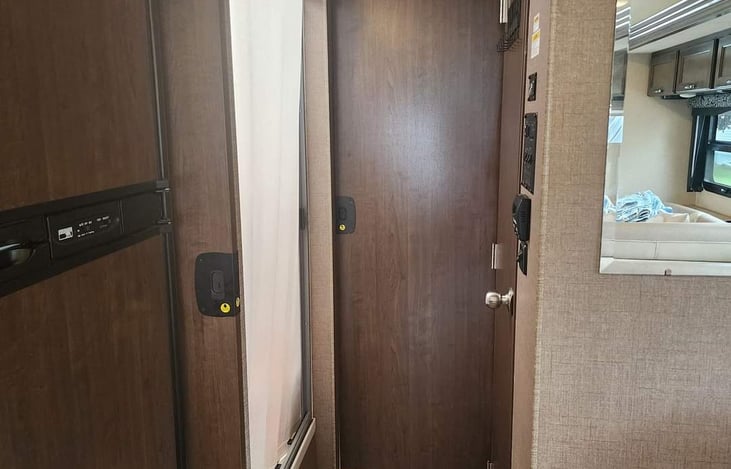 Sliding door for bedroom.