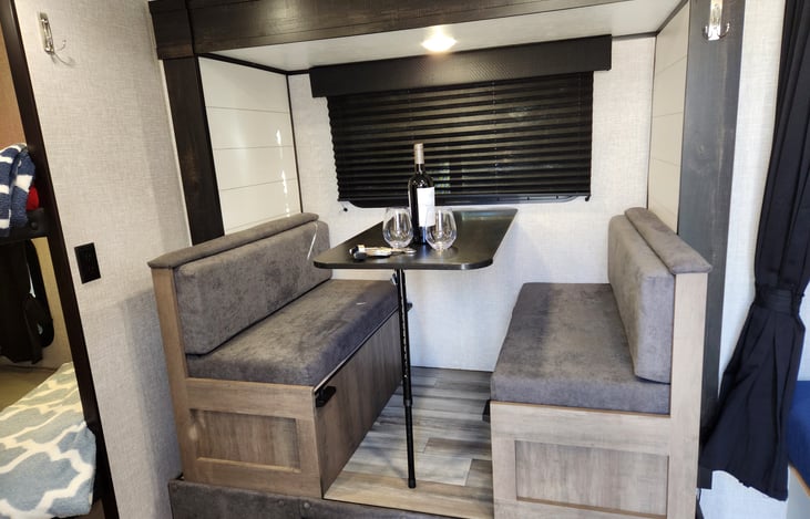 Enjoy the dining space or a great pace to play table games.