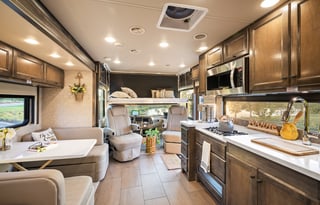 Luxury Class A W/Bunks 1.5 Baths Washer/Dryer