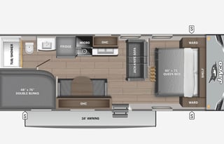 Family Jayco RV sleeps 10