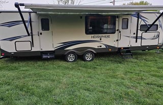Tow behind camper available for rent