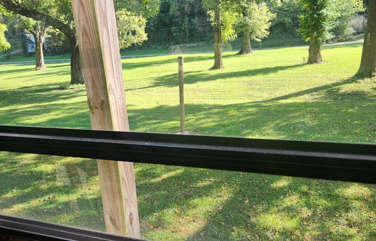 Looking out kitchen table window!!