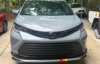 35 mpg Toyota Sienna converted camper van