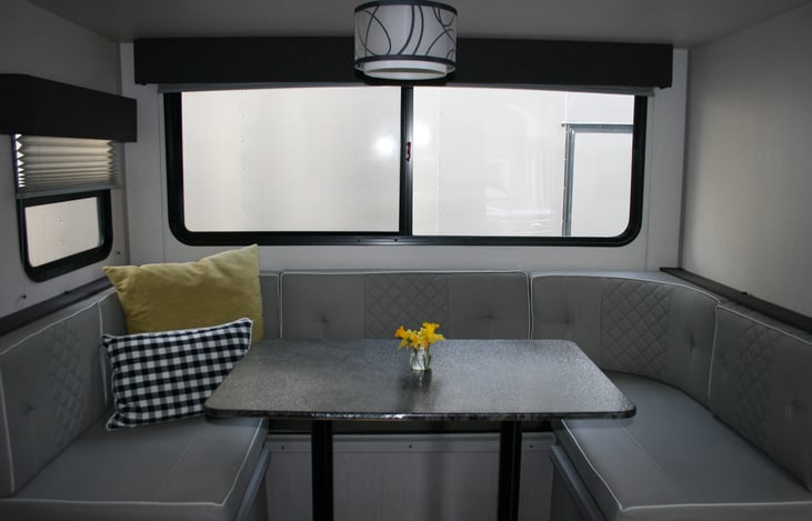 Dinette, converts to bed if needed