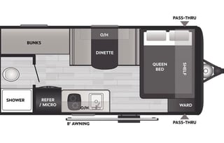 Clean & Cozy Coleman 17B Camper
