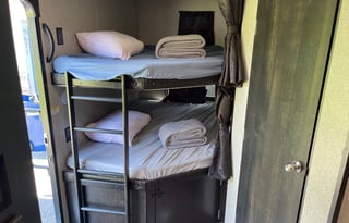 Fully Stocked '21 Bunkhouse w/ Private Queen Entry