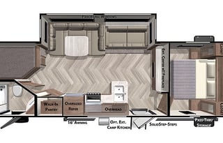 2019 Forest River 26' bunk house-Delivered