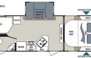 2016 Dutchmen RV Aerolite 242BHS Kids  & Dogs