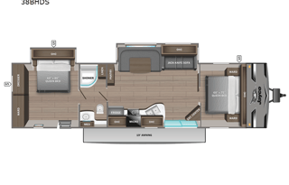 2023 Jayco - 2 Bdrm - KING bed! *Delivery Only*