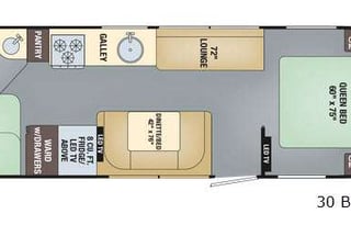 Airstream Flying Cloud 30 Bunk