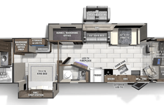 "Miranda" Stylish Class A Motorhome | Bunkhouse