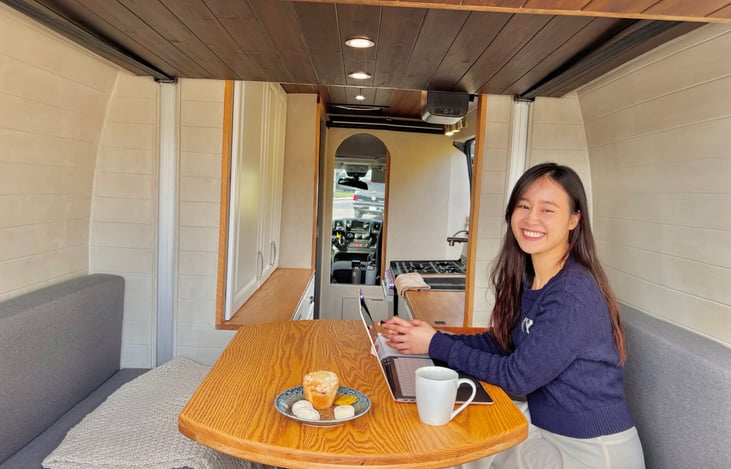 Convertible sofa bed with swivel electric lifting table