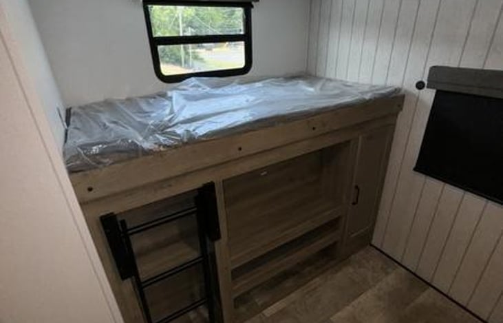 Top Bunk with storage