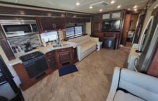 Harvey thee RV Fleetwood Bounder Class A Motorhome