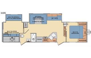 2017 Shasta RVs Revere 32DS