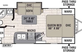 2017 Coachmen RV Freedom Express 192RBS
