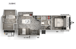 2022 Forest River RV Salem Hemisphere 310BHI