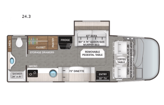 2023 Thor Motor Coach - Axis 24.3 Bunk