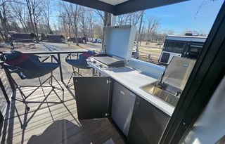 Bunkhouse with a Patio!