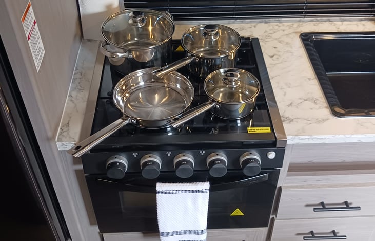 pots and pans included with your rental