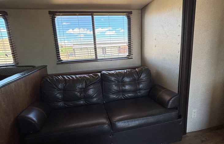 This couch can make into a bed if needed