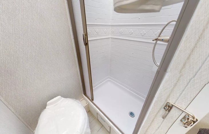 TOILET WITH SEPERATE SHOWER