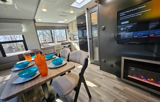 Two fireplaces and a Secret Bunkroom!