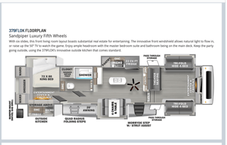 2021 Forest River RV Sandpiper 379FLOK
