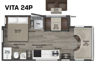 2024 Winnebago Vita 24P