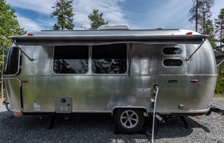 Camping reimagined in 2022 Airstream Caravel!!