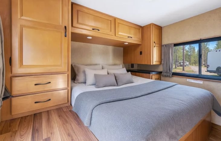 Perfect for the Burning Man festival — this private RV bathroom keeps you clean and refreshed no matter how dusty the Playa gets