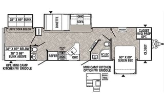 Perfect kids camper! 2 Baths & Washer! Sleeps 9+
