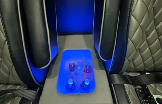 Luxury Mercedes-Benz Sprinter Party Bus/Limo with WiFi, TVs, and Big Sound