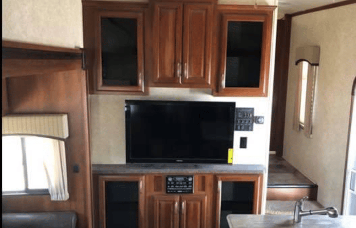 Entertainment set up.