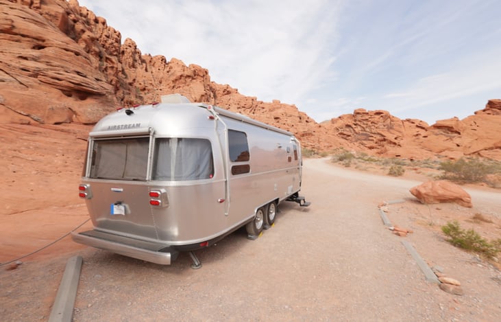 Wrap around windows on rear provide 270 degree views from the bedroom. 

Also includes rear view camera.