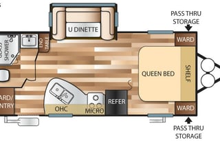 2017 Forest River RV Wildwood 21RBS
